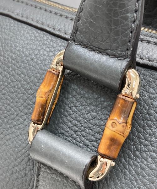 GUCCI（グッチ）GUCCI (グッチ) 2WAYバッグ グレーの古着・服飾アイテム