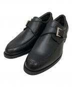 REGALリーガル）の古着「シングルモンクシューズ」｜ブラック