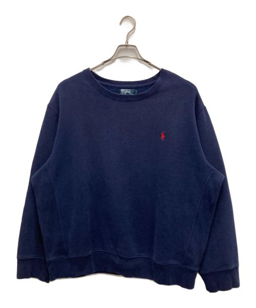 POLO RALPH LAUREN（ポロ・ラルフローレン）POLO RALPH LAUREN (ポロ・ラルフローレン) スウェット ネイビー サイズ:XXLの古着・服飾アイテム