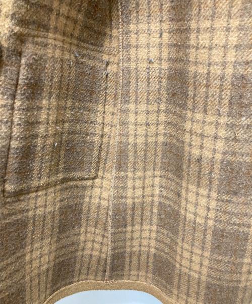 UNITED ARROWS（ユナイテッドアローズ）UNITED ARROWS (ユナイテッドアローズ) ロングダッフルコート ブラウン サイズ:Mの古着・服飾アイテム