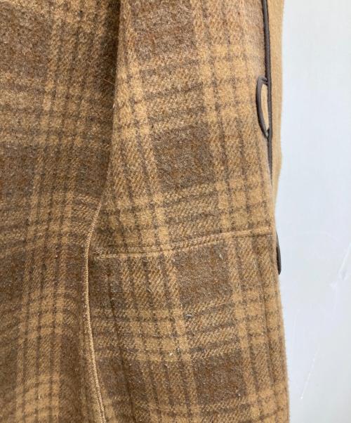 UNITED ARROWS（ユナイテッドアローズ）UNITED ARROWS (ユナイテッドアローズ) ロングダッフルコート ブラウン サイズ:Mの古着・服飾アイテム