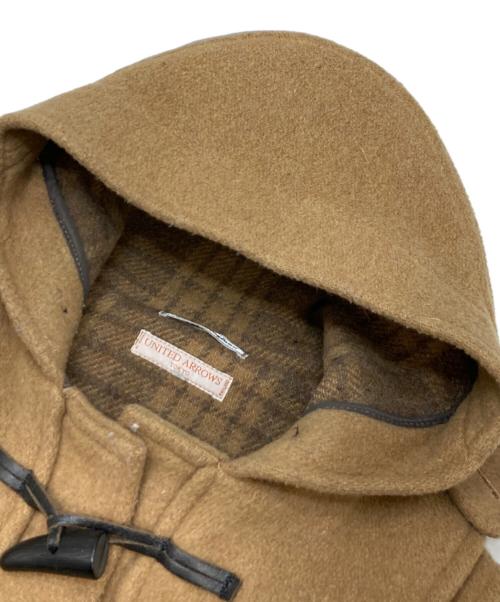 UNITED ARROWS（ユナイテッドアローズ）UNITED ARROWS (ユナイテッドアローズ) ロングダッフルコート ブラウン サイズ:Mの古着・服飾アイテム