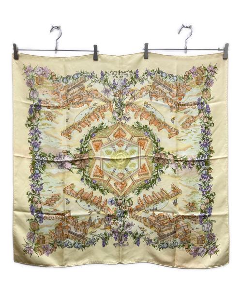 HERMES（エルメス）HERMES (エルメス) Au Pays De Cocagne ベージュの古着・服飾アイテム