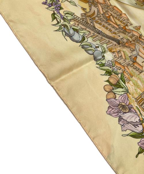 HERMES（エルメス）HERMES (エルメス) Au Pays De Cocagne ベージュの古着・服飾アイテム