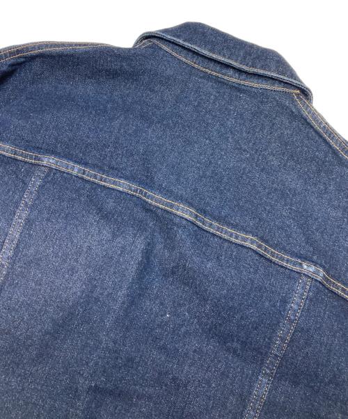 La boutique BonBon（ラブティックボンボン）La boutique BonBon (ラブティックボンボン) メタル釦クロップドGジャン インディゴ サイズ:FREEの古着・服飾アイテム