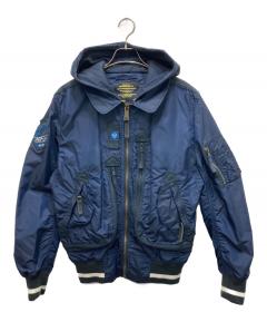 MARGARET HOWELL×ALPHAネイビーミリタニージャケット 中古・古着通販】MARGARET HOWELL (マーガレットハウエル) ALPHA