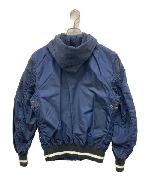 ALPHA INDUSTRIES（アルファインダストリーズ）ALPHA INDUSTRIES (アルファインダストリーズ) フライトジャケット ネイビー サイズ:Mの古着・服飾アイテム