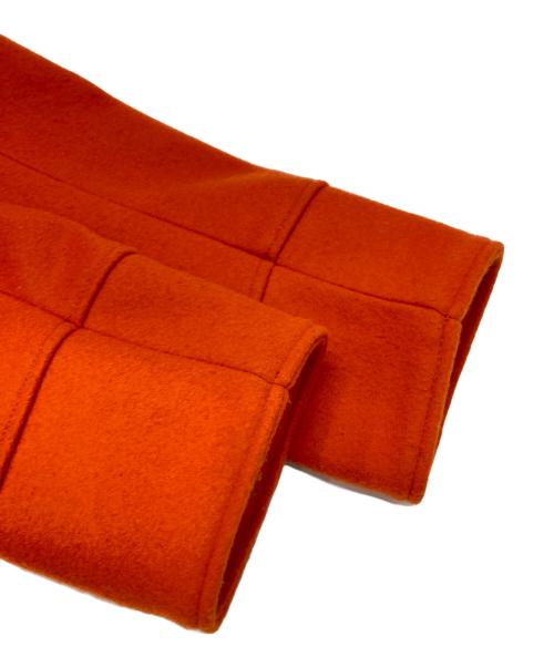 Junhashimoto（ジュンハシモト）Junhashimoto (ジュンハシモト) ショートダッフルコート オレンジ サイズ:4の古着・服飾アイテム