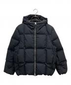 ORCIVALオーシバル）の古着「マットタフタ フード付き ダウンジャケット」｜ブラック