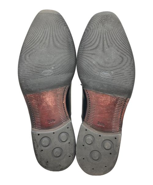 SCOTCH GRAIN（スコッチグレイン）SCOTCH GRAIN (スコッチグレイン) ストレートチップシューズ ブラック サイズ:24 1/2の古着・服飾アイテム