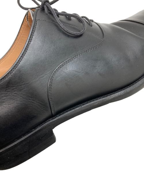 SCOTCH GRAIN（スコッチグレイン）SCOTCH GRAIN (スコッチグレイン) ストレートチップシューズ ブラック サイズ:24 1/2の古着・服飾アイテム