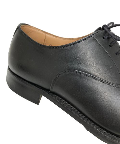 SCOTCH GRAIN（スコッチグレイン）SCOTCH GRAIN (スコッチグレイン) ストレートチップシューズ ブラック サイズ:24 1/2の古着・服飾アイテム