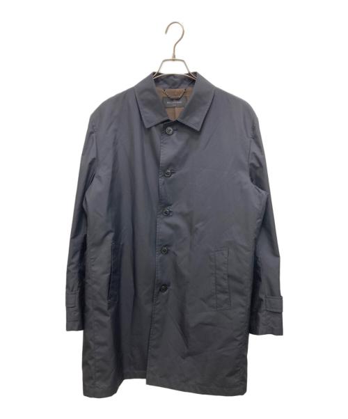 ballestrino（バレストリーノ）BALLESTRINO (バレストリーノ) ステンカラーコート ブラック サイズ:LLの古着・服飾アイテム