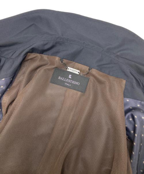 ballestrino（バレストリーノ）BALLESTRINO (バレストリーノ) ステンカラーコート ブラック サイズ:LLの古着・服飾アイテム