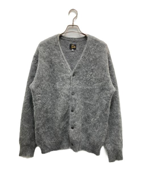 Needles（ニードルズ）Needles (ニードルズ) B-SHOP (ビショップ) モヘアカーディガン グレー サイズ:Sの古着・服飾アイテム