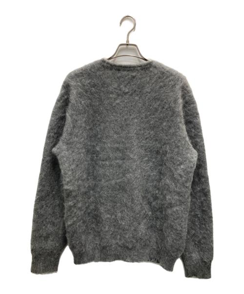 Needles（ニードルズ）Needles (ニードルズ) B-SHOP (ビショップ) モヘアカーディガン グレー サイズ:Sの古着・服飾アイテム