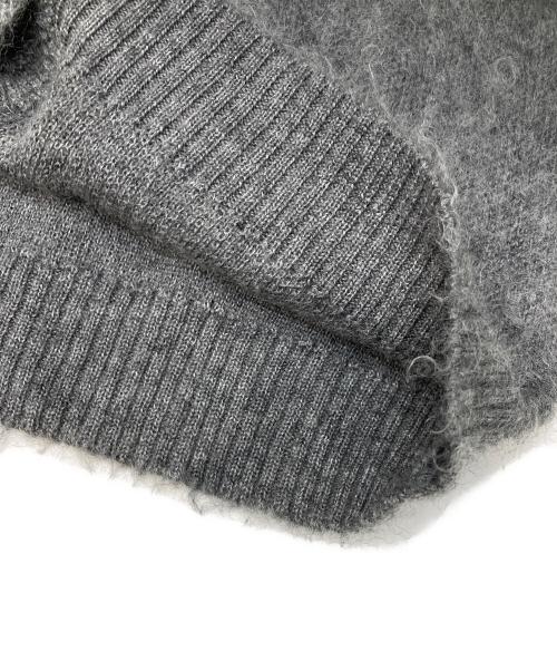 Needles（ニードルズ）Needles (ニードルズ) B-SHOP (ビショップ) モヘアカーディガン グレー サイズ:Sの古着・服飾アイテム