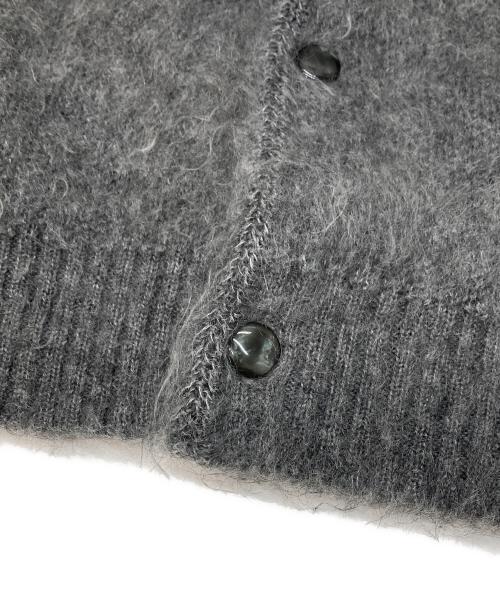 Needles（ニードルズ）Needles (ニードルズ) B-SHOP (ビショップ) モヘアカーディガン グレー サイズ:Sの古着・服飾アイテム