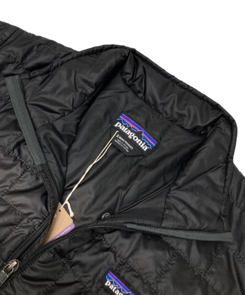 Patagonia（パタゴニア）Patagonia (パタゴニア) ナノパフジャケット ブラック サイズ:S 未使用品の古着・服飾アイテム