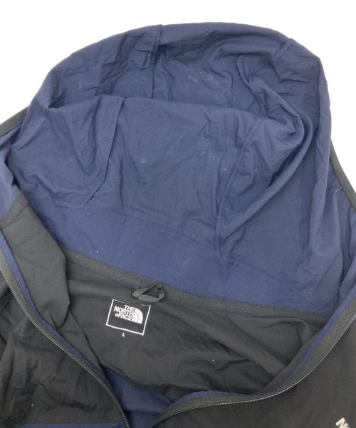 THE NORTH FACE（ザ ノース フェイス）THE NORTH FACE (ザ ノース フェイス) エニータイムウィンドフーディ ネイビー サイズ:Lの古着・服飾アイテム