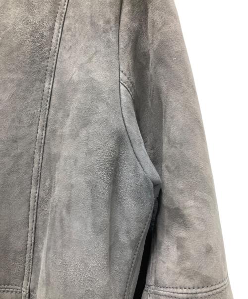 GRACE CONTINENTAL（（グレースコンチネンタル）GRACE CONTINENTAL (（グレースコンチネンタル) ムートンフォックスファーコート グレー サイズ:36の古着・服飾アイテム