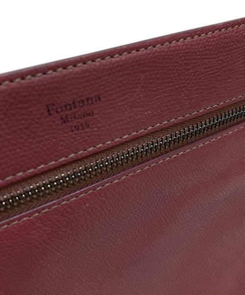 FONTANA MILANO（フォンタナミラノ）FONTANA MILANO (フォンタナミラノ) セカンドバッグ レッドの古着・服飾アイテム