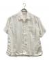 CAHLUMN（カウラム）の古着「Belgium Linen Open Collar Shirt 1.1」｜ホワイト