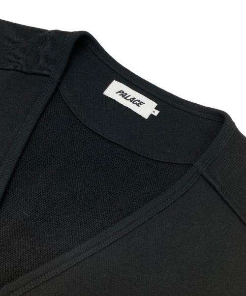 PALACE（パレス）PALACE (パレス) SWEAT GILET ブラック サイズ:XLの古着・服飾アイテム