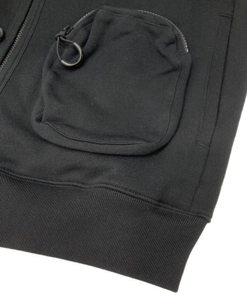 PALACE（パレス）PALACE (パレス) SWEAT GILET ブラック サイズ:XLの古着・服飾アイテム