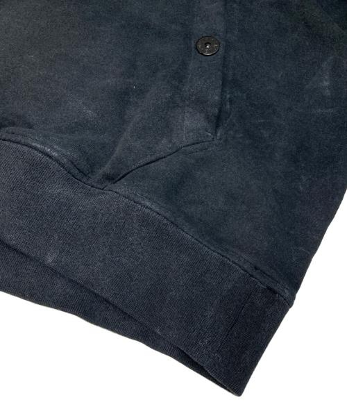 STONE ISLAND（ストーンアイランド）STONE ISLAND (ストーンアイランド) SUPREME (シュプリーム) Dust Treatment Hoodie ブラック サイズ:XLの古着・服飾アイテム
