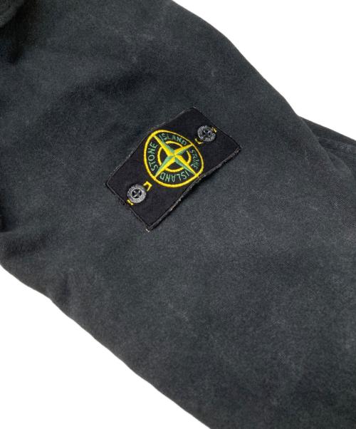 STONE ISLAND（ストーンアイランド）STONE ISLAND (ストーンアイランド) SUPREME (シュプリーム) Dust Treatment Hoodie ブラック サイズ:XLの古着・服飾アイテム