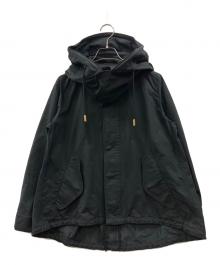 THE RERACS（ザ リラクス）の古着「ショートモッズコート」｜ブラック