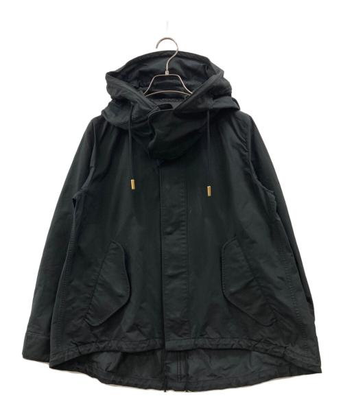 THE RERACS（ザ リラクス）THE RERACS (ザ リラクス) ショートモッズコート ブラック サイズ:38の古着・服飾アイテム