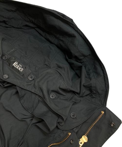 THE RERACS（ザ リラクス）THE RERACS (ザ リラクス) ショートモッズコート ブラック サイズ:38の古着・服飾アイテム
