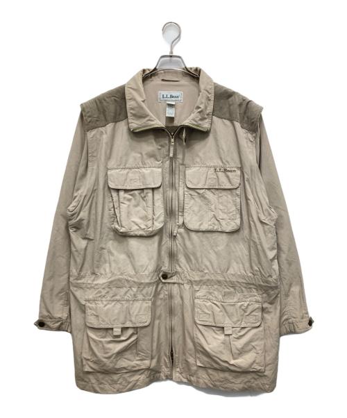L.L.Bean（エルエルビーン）L.L.Bean (エルエルビーン) フォトグラファージャケット ベージュ サイズ:XLの古着・服飾アイテム