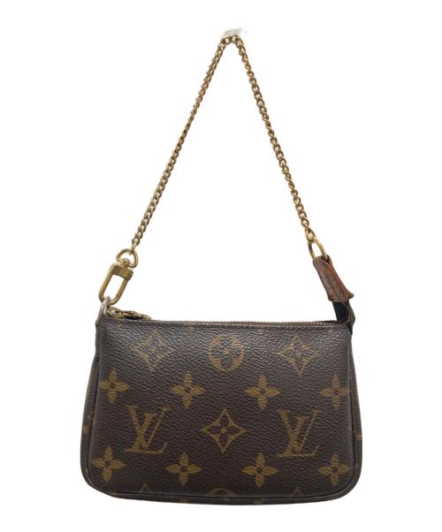 LOUIS VUITTON（ルイ ヴィトン）LOUIS VUITTON (ルイ ヴィトン) ポシェット ブラウンの古着・服飾アイテム