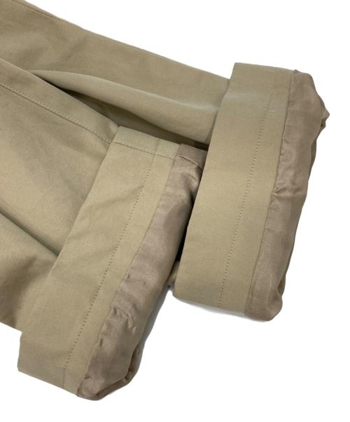 GRANDMA MAMA DAUGHTER（グランマママドーター）GRANDMA MAMA DAUGHTER (グランマママドーター) ステンカラーショートトレンチジャケット ベージュの古着・服飾アイテム