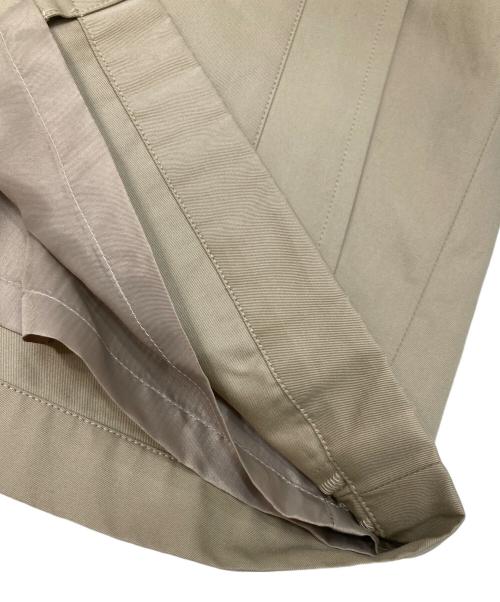 GRANDMA MAMA DAUGHTER（グランマママドーター）GRANDMA MAMA DAUGHTER (グランマママドーター) ステンカラーショートトレンチジャケット ベージュの古着・服飾アイテム