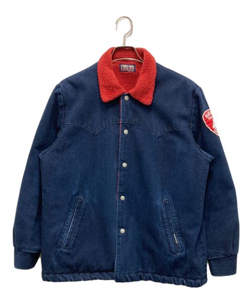 BLUE BLUE（ブルーブルー）BLUE BLUE (ブルーブルー) 裏ボアデニムジャケット インディゴ サイズ:Mの古着・服飾アイテム