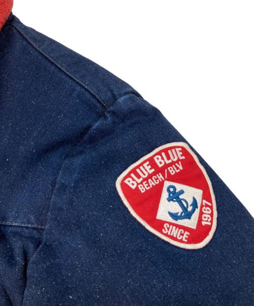 BLUE BLUE（ブルーブルー）BLUE BLUE (ブルーブルー) 裏ボアデニムジャケット インディゴ サイズ:Mの古着・服飾アイテム