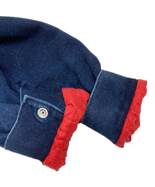 BLUE BLUE（ブルーブルー）BLUE BLUE (ブルーブルー) 裏ボアデニムジャケット インディゴ サイズ:Mの古着・服飾アイテム