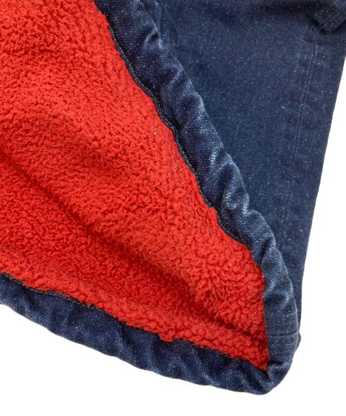 BLUE BLUE（ブルーブルー）BLUE BLUE (ブルーブルー) 裏ボアデニムジャケット インディゴ サイズ:Mの古着・服飾アイテム