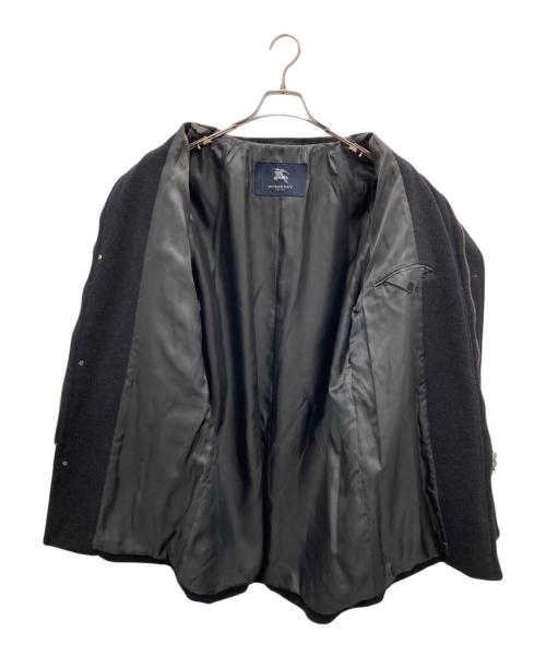 BURBERRY LONDON（バーバリーロンドン）BURBERRY LONDON (バーバリーロンドン) スタンドカラーコート ブラック サイズ:Mの古着・服飾アイテム