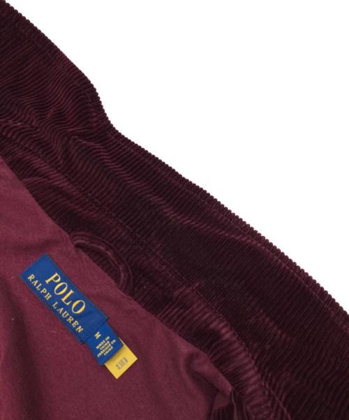 POLO RALPH LAUREN（ポロ・ラルフローレン）POLO RALPH LAUREN (ポロ・ラルフローレン) コーデュロイコーチジャケット レッド サイズ:Mの古着・服飾アイテム