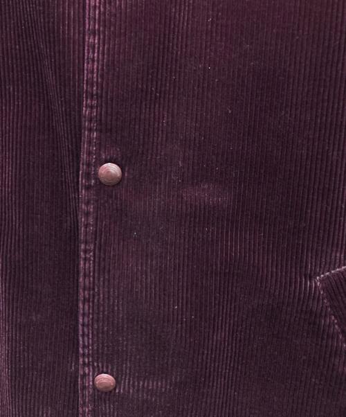 POLO RALPH LAUREN（ポロ・ラルフローレン）POLO RALPH LAUREN (ポロ・ラルフローレン) コーデュロイコーチジャケット レッド サイズ:Mの古着・服飾アイテム