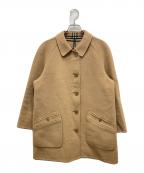 Burberry'sバーバリー）の古着「ノヴァチェックリバーシブルコート」｜ブラウン