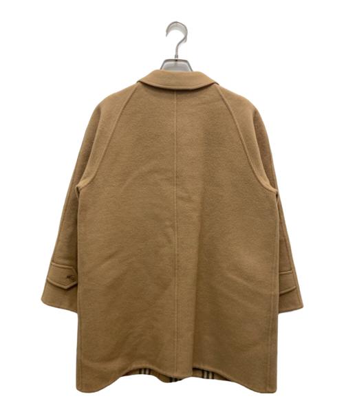 Burberry's（バーバリー）Burberry's (バーバリーズ) ノヴァチェックリバーシブルコート ブラウン サイズ:不明（実寸参照）の古着・服飾アイテム