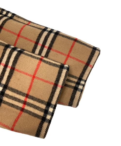 Burberry's（バーバリー）Burberry's (バーバリーズ) ノヴァチェックリバーシブルコート ブラウン サイズ:不明（実寸参照）の古着・服飾アイテム