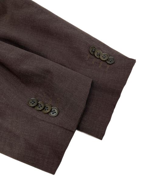 SHIPS（シップス）SHIPS (シップス) テーラードジャケット ブラウン サイズ:41の古着・服飾アイテム