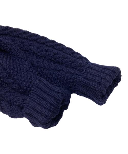 GUERNSEY WOOLLENS（ガンジーウーレンズ）GUERNSEY WOOLLENS (ガンジーウーレンズ) アランニット ネイビー サイズ:Mの古着・服飾アイテム